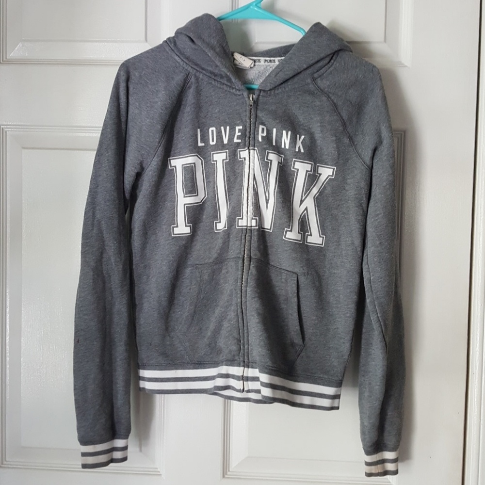 Victoria's Secret Pink zip up jacket in a small.